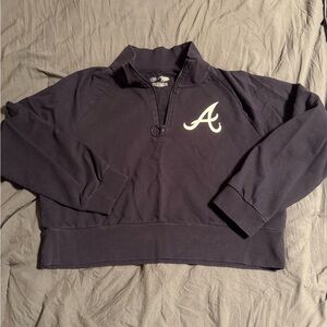 Atlanta Braves Quarter-Zip Pullover